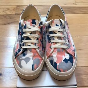 Superga camo sneakers